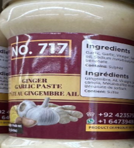 GINGER GARLIC PASTE